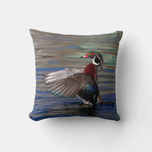 Coussin Canard à bois