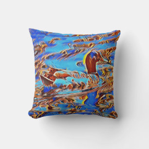 Coussin Canard à deux côtés