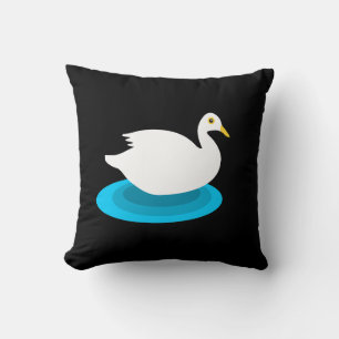 Coussin Canard blanc