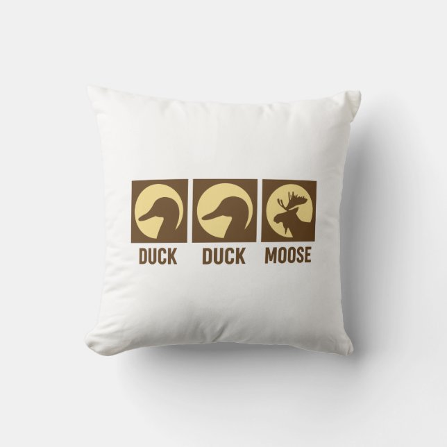Coussin Canard Canard Moose (Recto)