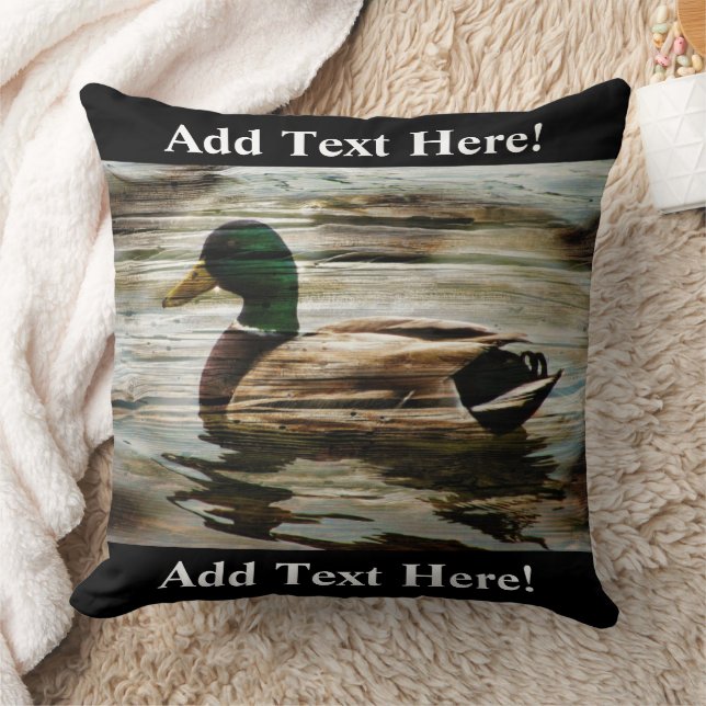 Coussin Canard colvert (Couverture)