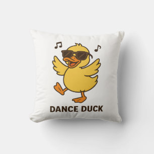 Coussin Canard dansant cool