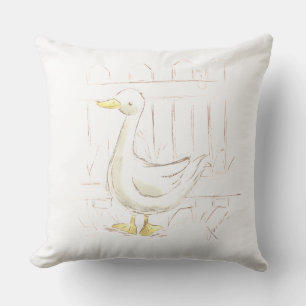 Coussin Canard de livre d'histoires