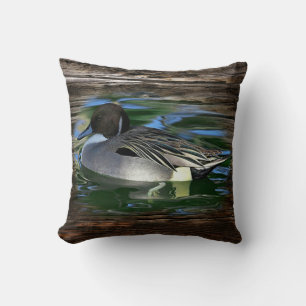 Coussin Canard De Mallard Sur Le Lac