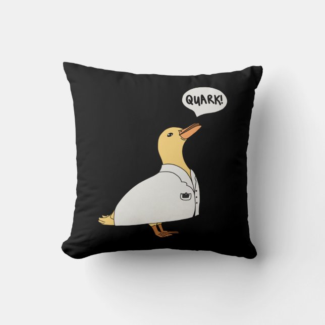 Coussin Canard de physique (Recto)