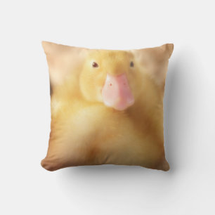 Coussin Canard Jaune Fuzzy Bébé de Pâques Canard