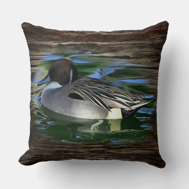 Coussin Canard Sur L'Oreiller Du Lac Throw (Recto)