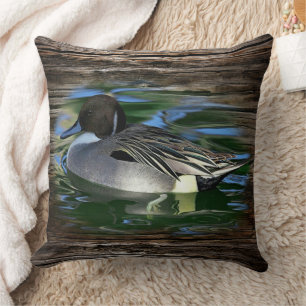 Coussin Canard Sur L'Oreiller Du Lac Throw