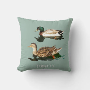 Coussin Canards colverts