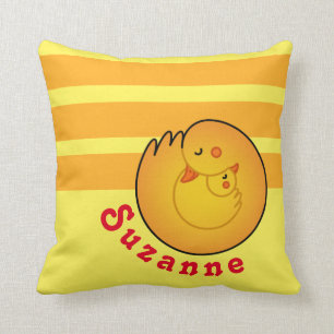 Coussin Canards mères et bébés