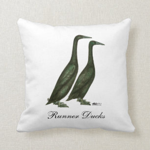 Coussin Canards noirs de coureur