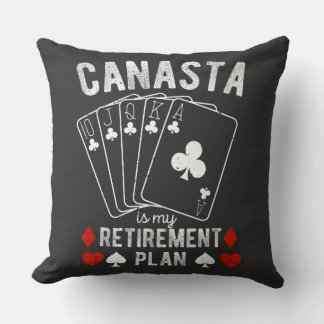 Coussin Canasta drôle