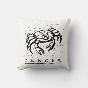 Coussin Cancer Anniversaire Année Astrologique Zodiaque