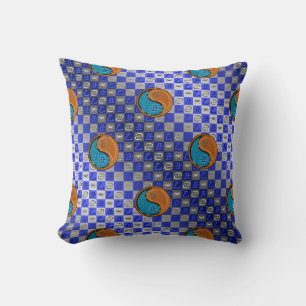 Coussin Cancer & Bœuf de Bois
