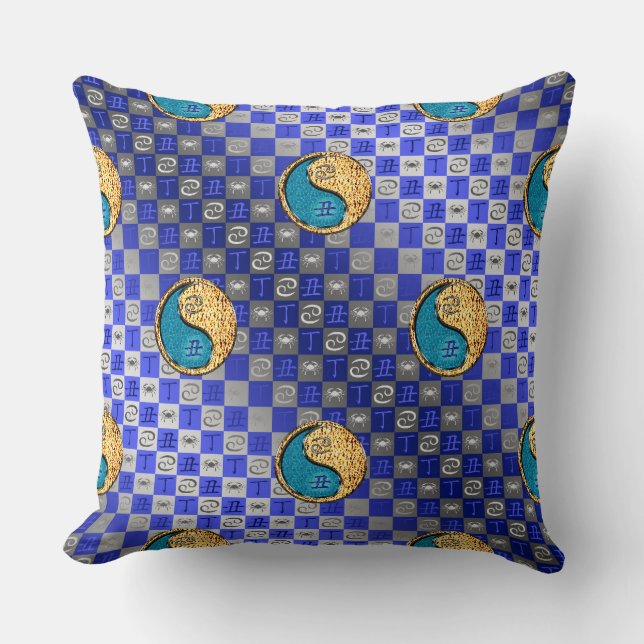 Coussin Cancer & Boeuf de Feu (Recto)