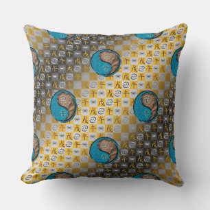 Coussin Cancer & Cheval de Terre