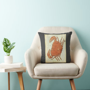 Coussin Cancer Crabe Constellation Vintage, Miroir d'Urani