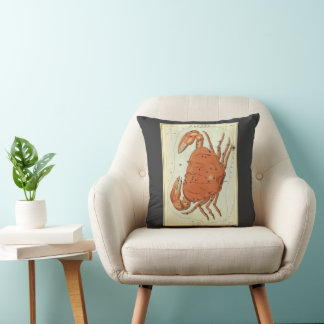 Coussin Cancer Crabe Constellation Vintage, Miroir d'Urani