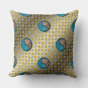 Coussin Cancer & Dragon de Terre