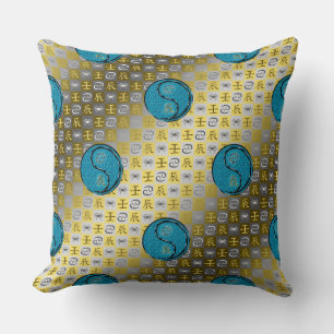 Coussin Cancer & Dragon d'eau