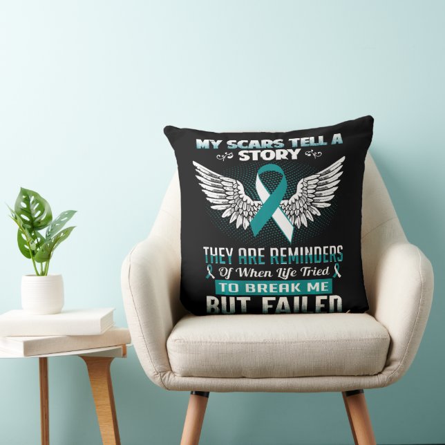 Coussin Cancer du col de l'utérus femmes (Chaise)