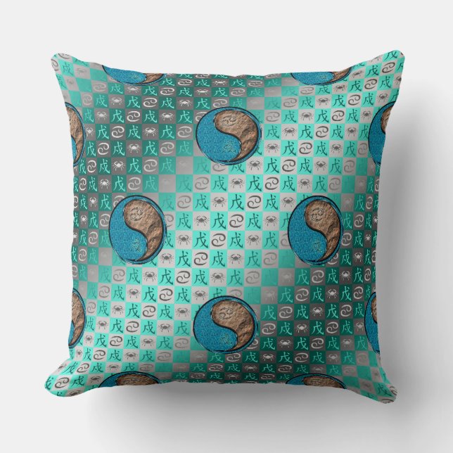 Coussin Cancer & Earth Dog (Recto)