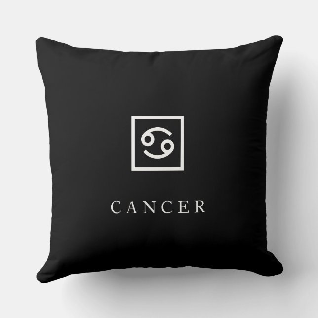 Coussin CANCER – L'Âme Lunaire (Verso)