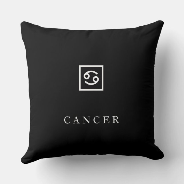 Coussin CANCER – L'Âme Lunaire (Verso)