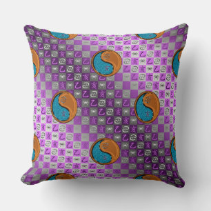 Coussin Cancer & Sanglier de bois
