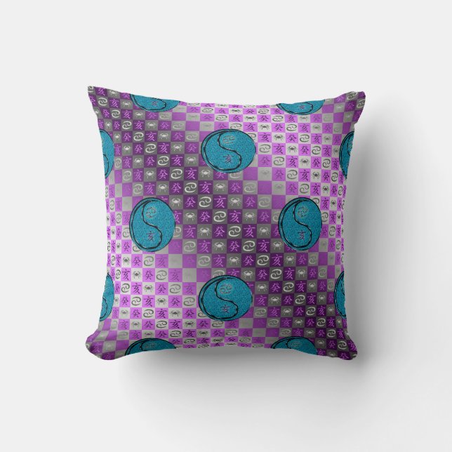 Coussin Cancer & Water Boar (Recto)