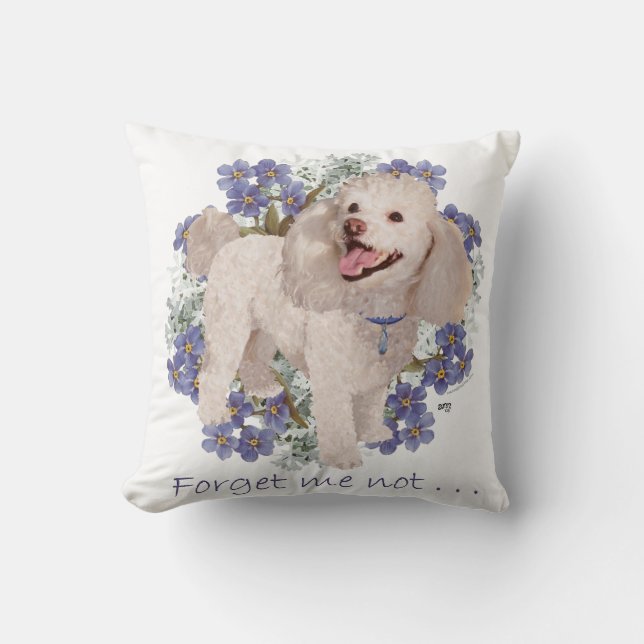 Coussin Caniche (Recto)
