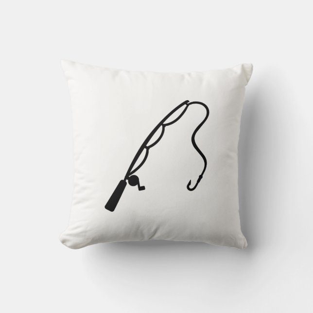 Coussin Canne à pêche (Recto)