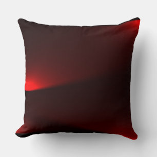 Coussin Canneberge Et Lumières Noires