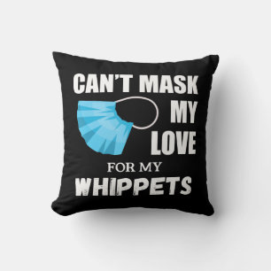 Coussin Cant Masque Mon Amour Pour Whippet, Don Adulte Chi