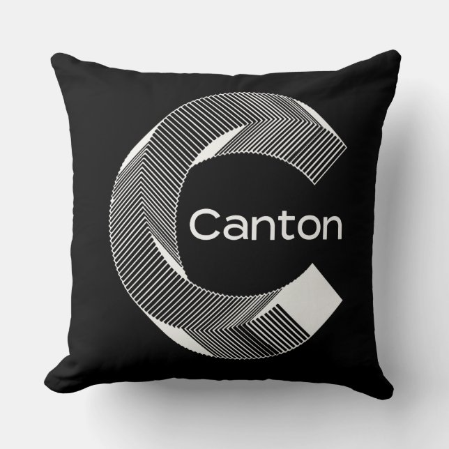 Coussin canton crypto pillow (Recto)