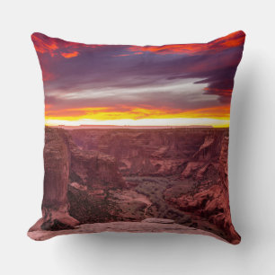 Coussin Canyon de Chelly, coucher de soleil, Arizona