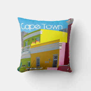 Coussin Cap Bo-Kaap Ville Afrique du Sud