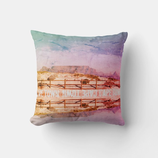 Coussin Cap Table Mountain Lion's Head South Africa (Recto)