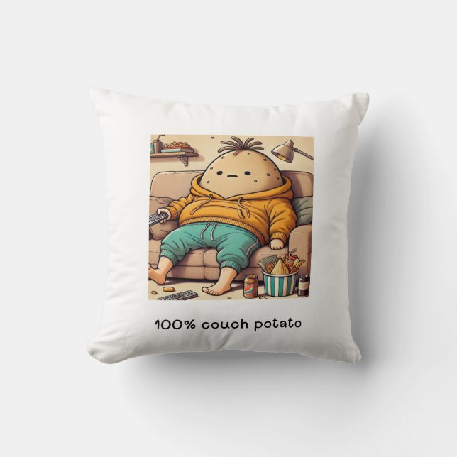 Coussin Capa de almofada Couch Potato (Recto)