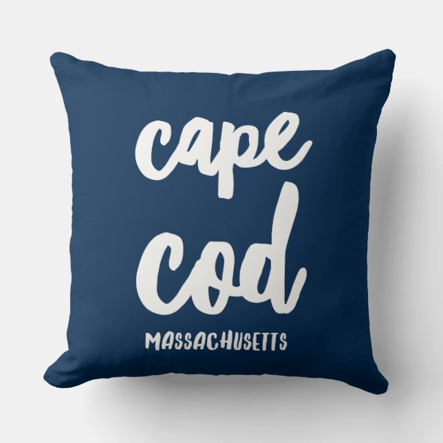 Coussin Cape Cod le Massachusetts (Recto)
