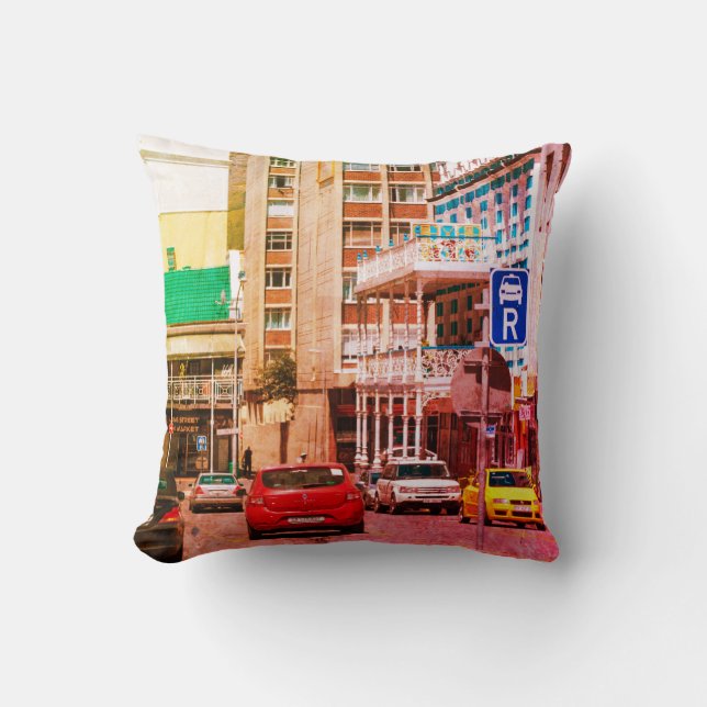 Coussin Cape Town Cityscape Architecture Afrique du Sud (Recto)