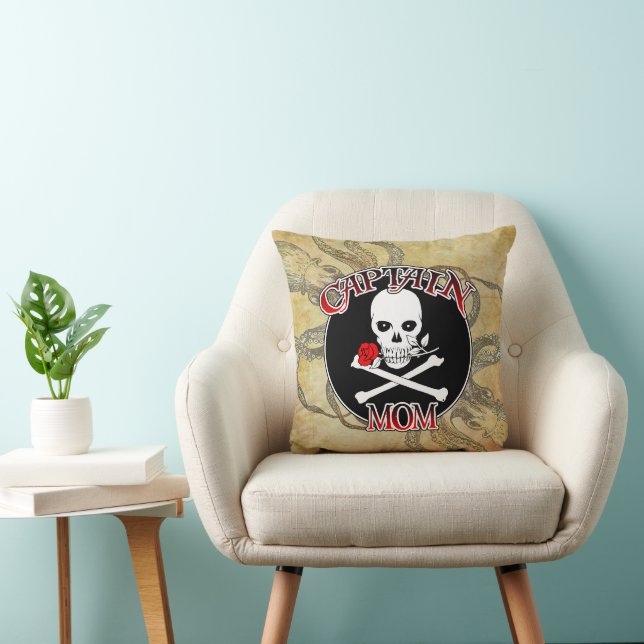 Coussin Capitaine Maman - Embracé par Deep Deep (Chaise)