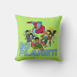 Coussin Capitaine Planète et les Planètes - Allez Planète