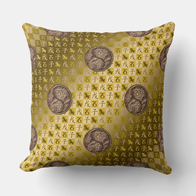 Coussin Capricorn & Earth Rat (Recto)