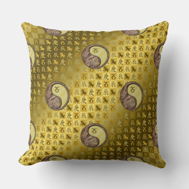 Coussin Capricorn & Metal Dragon (Recto)