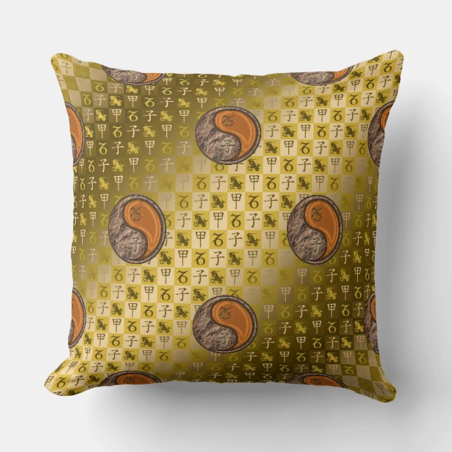 Coussin Capricorn & Wood Rat (Recto)