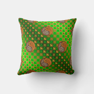 Coussin Capricorne & Chèvre de Bois