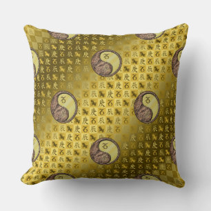 Coussin Capricorne & Dragon de Métal