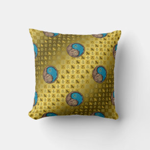 Coussin Capricorne & Dragon d'eau