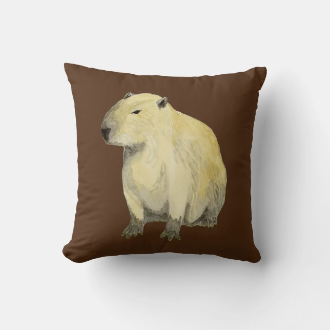 Coussin Capybara (Recto)